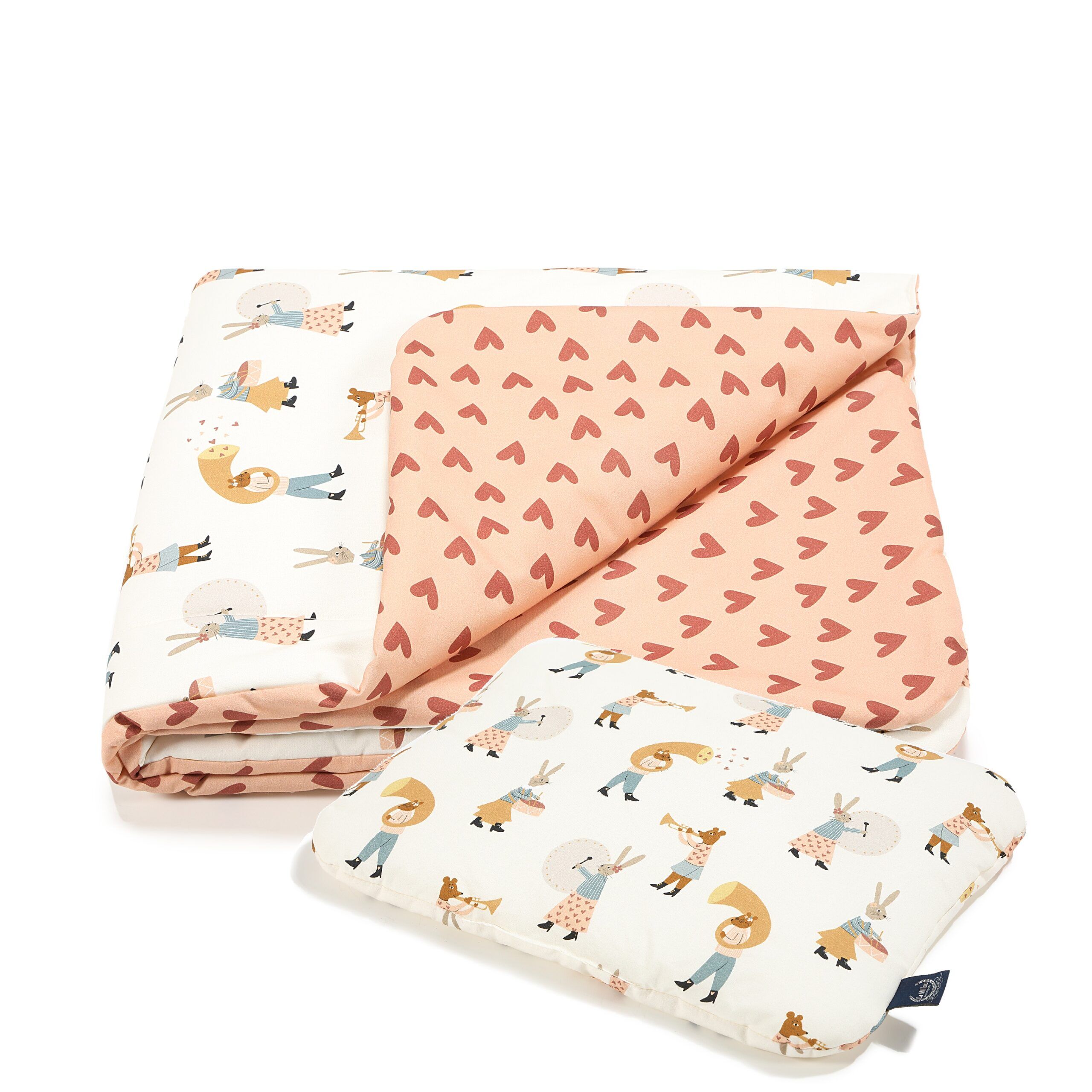 Bettwarenset|Premium Baumwolle|TOG 2.5|Heart Beat Pink Hauptbild