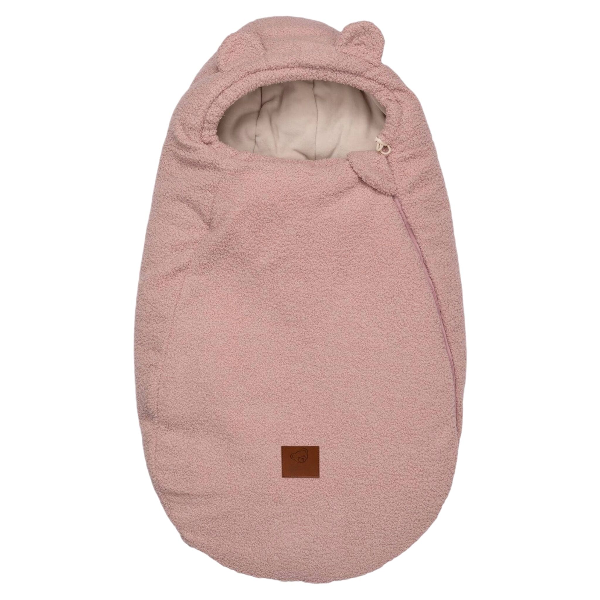 Alpaka Rosa Fusssack – Bild 1