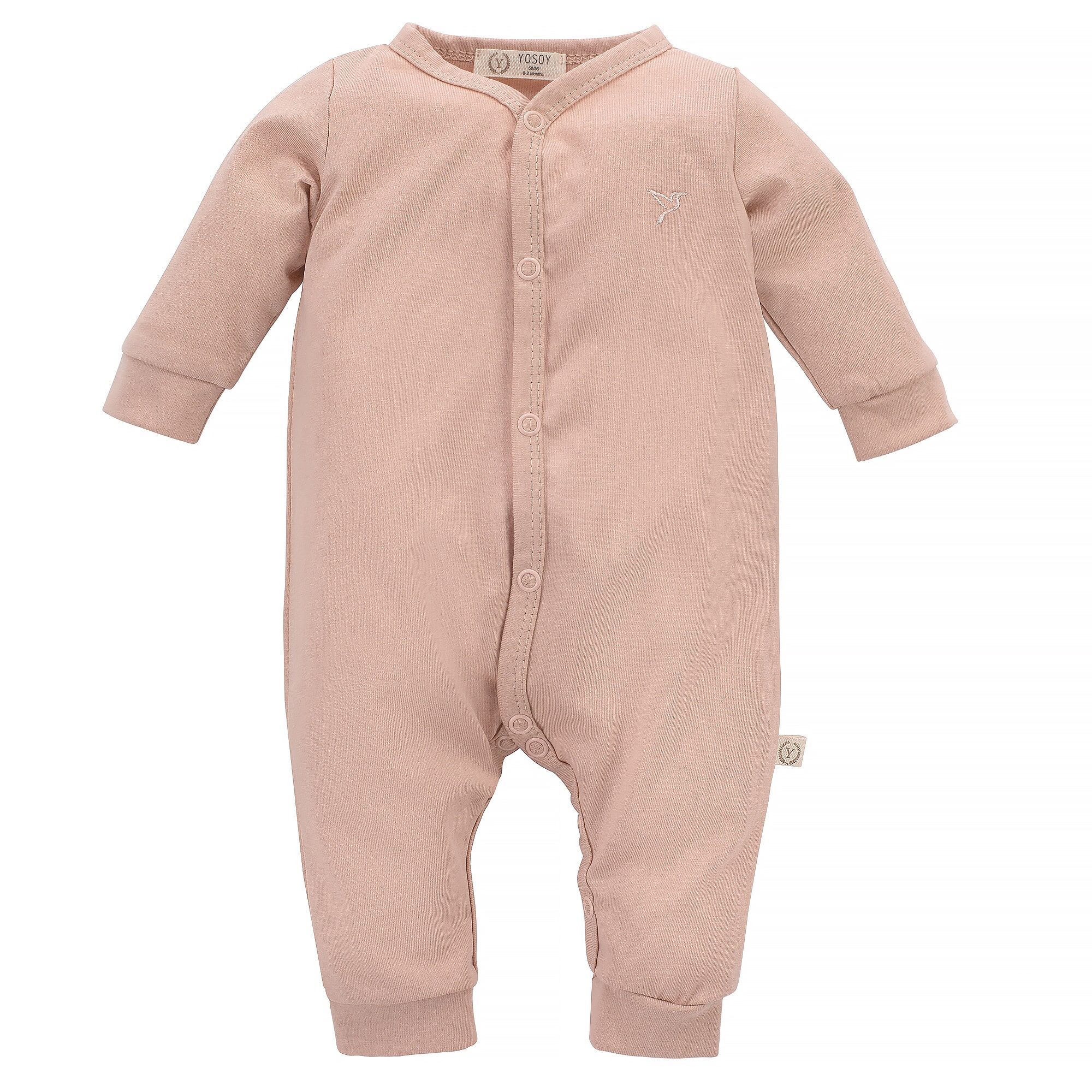 Set Baby Strampler und Mütze Sunrise Pink -(0-6M) – Bild 1