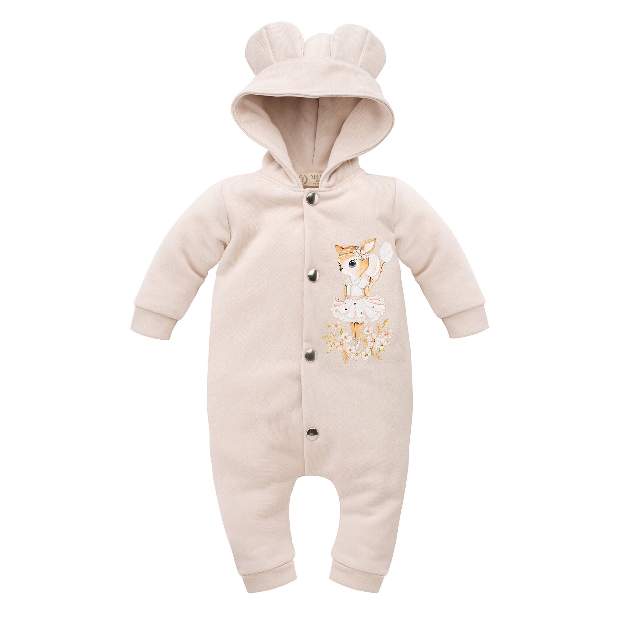 Jumpsuit|Premium GOTS Cotton|Beige - Image 1