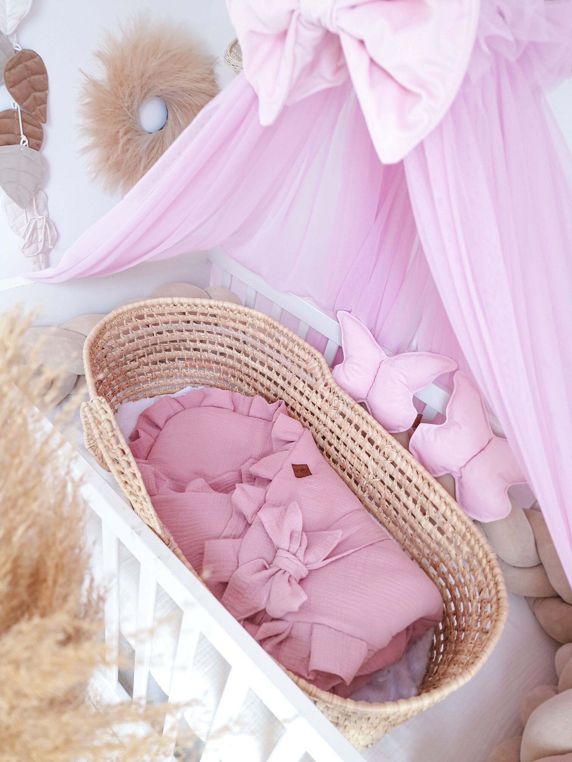 Swaddle Blanket | Premium Muslin | TOG 2.5 | Dusty Rose - Image 1