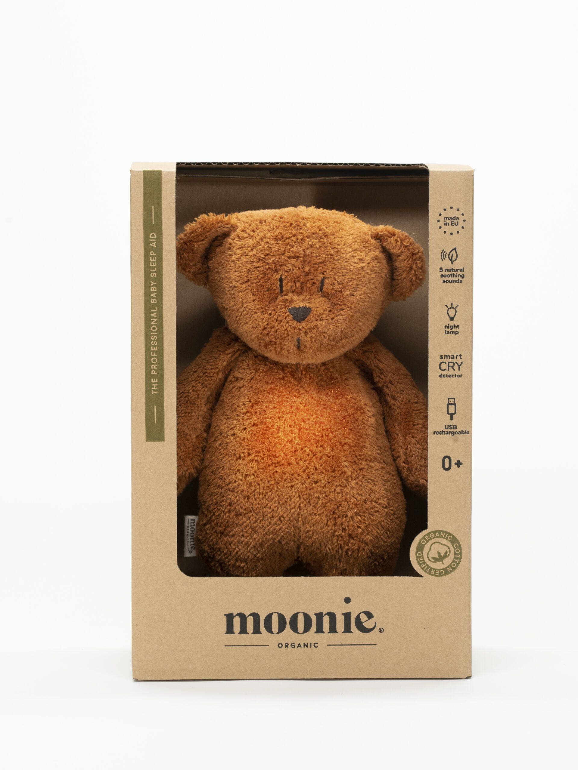 Moonie 2.0 Organic Hummig Bear Caramel – Bild 1